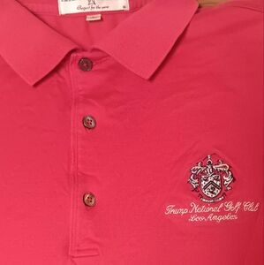 Vintage Donald Trump golf coarse polo